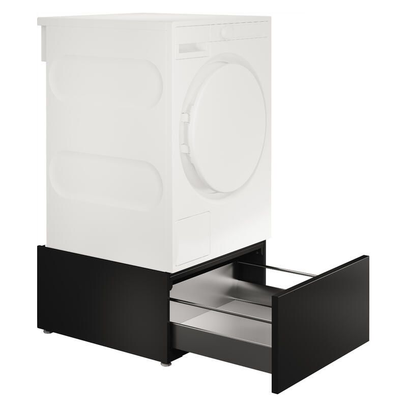 ASKO Laundry Pedestal with Storage Drawer - Graphite Black - Image 3