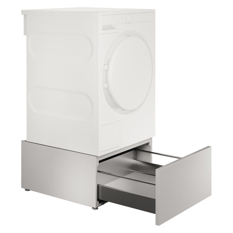 ASKO Laundry Pedestal with Storage Drawer - White - Image 3