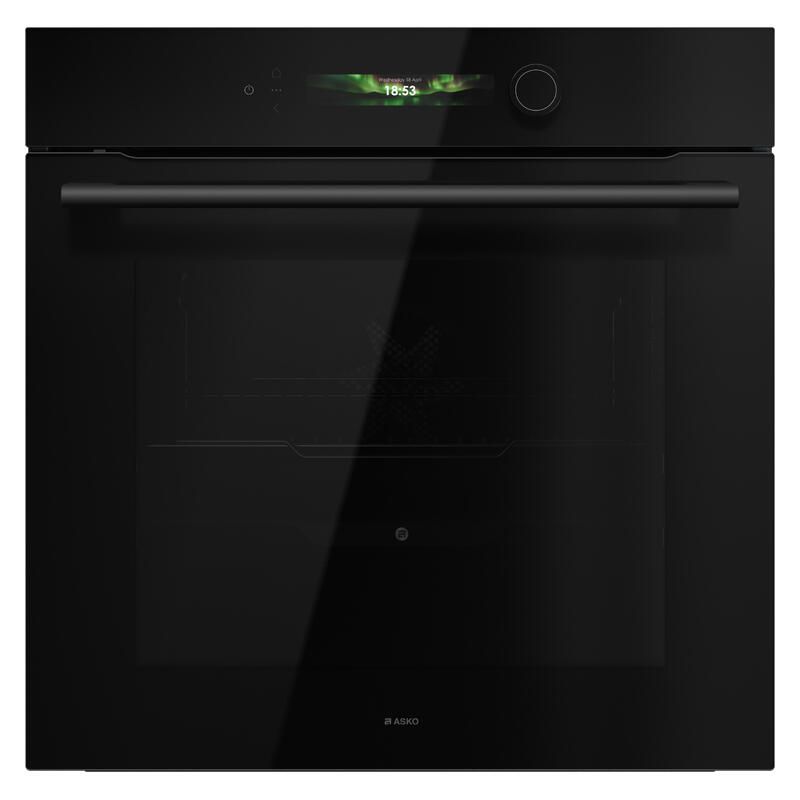 ASKO 60cm Pyrolytic Built-In Oven with 26 Functions - Black Glass (Craft Series 5)