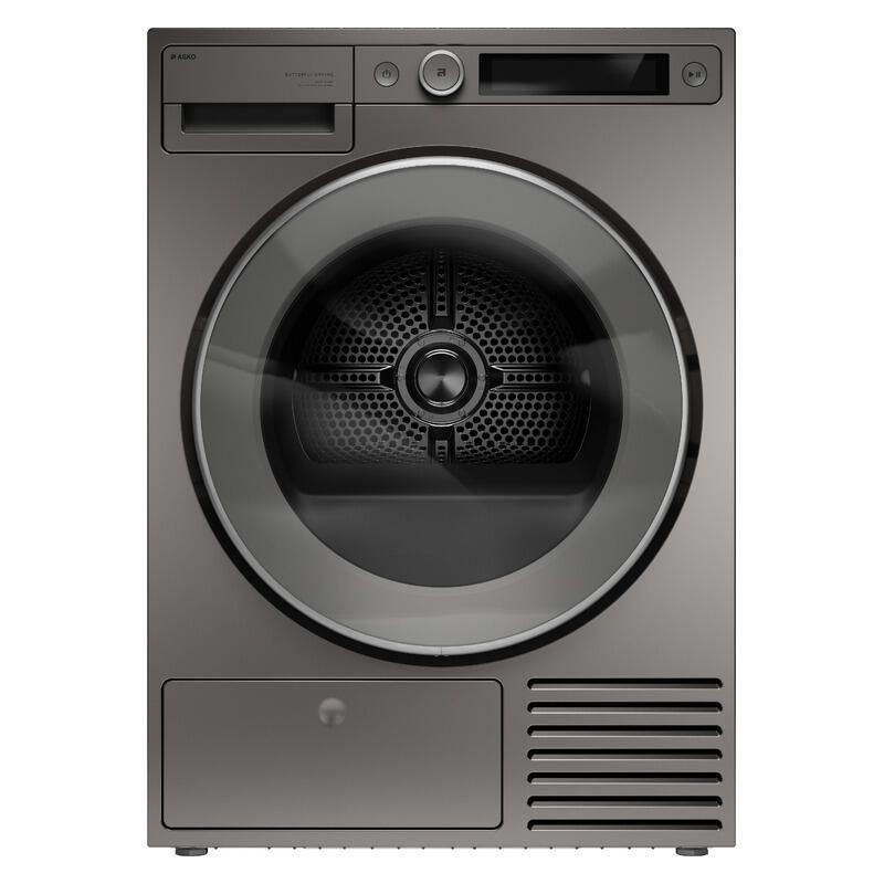 ASKO 9kg Style Butterfly Drying Heat Pump Dryer - Titanium