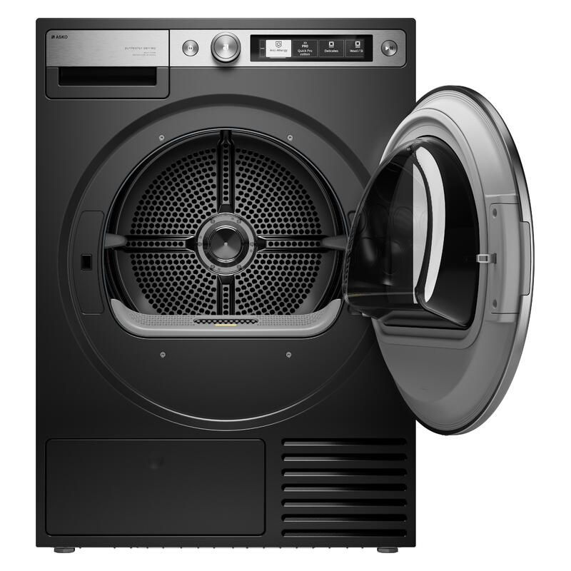 ASKO 9kg Heat Pump Condenser Dryer - Graphite Black (Style+ Series 7) - Image 2