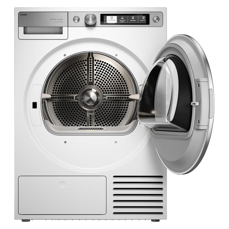 ASKO 9kg Heat Pump Condenser Dryer - White (Style+ Series 7) - Image 3
