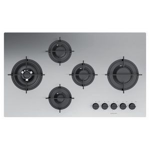 Barazza Mood Hob 86CM - 5 Burners S/S