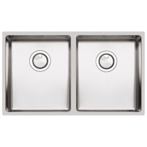 Barazza 400X340 Double Bowl - Stainless Steel