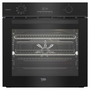 Beko 60cm Aeroperfect Multifunction Pyrolytic Oven with Airfry + SteamAdd - Black
