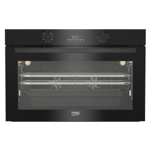 Beko 90cm Large Built-In Oven - Black
