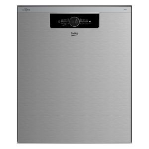 Beko 14 Place Setting Built Under Dishwasher - Platinum Steel