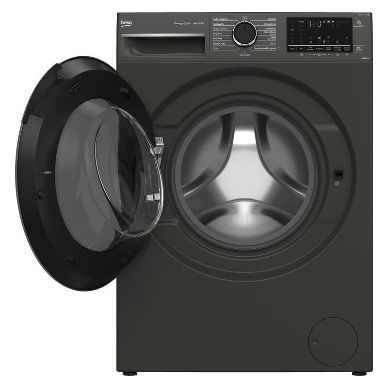 Beko 12kg Front Load Washing Machine - Black - Image 2