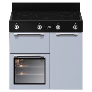 Beko 90cm Freestanding Cooker with Induction Cooktop - Blue