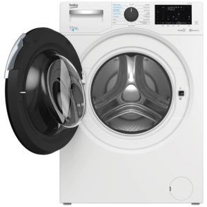 Beko 7.5kg/4kg Front Load Washer Dryer Combo with Steamcure - White