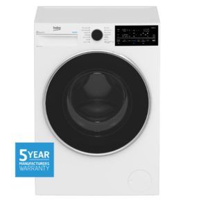 Beko 9kg Front Load Washer with Steam - White