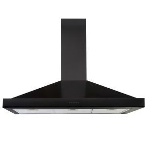 Belling 110cm Canopy Rangehood - Black