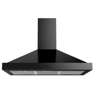 Belling 90cm Canopy Rangehood - Black