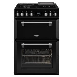 Belling 60cm Mini Richmond Dual Fuel Upright Cooker - Black