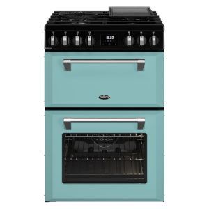 Belling 60cm Mini Richmond Dual Fuel Cooker - Country Blue