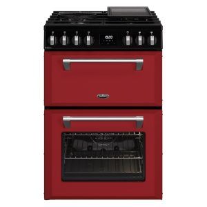 BELLING Mini Richmond Dual Fuel - Chilli Red 60CM