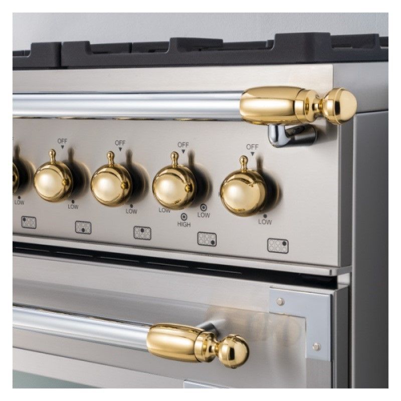 Bertazzoni Collezione Metalli Accessories Gold (G) 90CM/120CM
