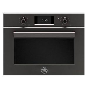 Bertazzoni 60cm Professional Series Compact Combi-Microwave Oven - Black