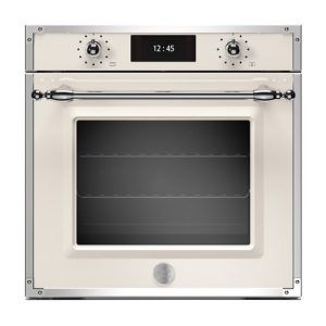 Bertazzoni 60cm Heritage Pyrolytic Electric Steam Oven - Ivorio/StainlessSteel
