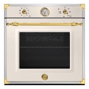 Bertazzoni Heritage Series Built-In Oven - Ivory/Gold 60CM