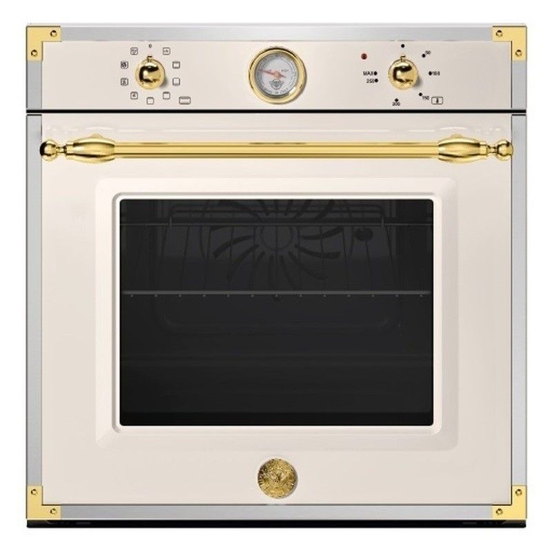 Bertazzoni Heritage Series Built-In Oven - Ivory/Gold 60CM