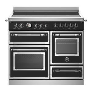 Bertazzoni 100cm Heritage Series Induction Top Electric Triple Oven - Black