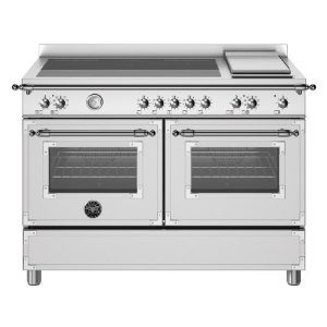 Bertazzoni 120cm Heritage Series Induction Cooker - Stainless Steel