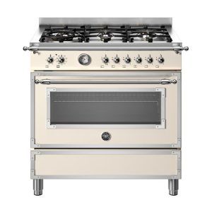 Bertazzoni 90cm Heritage Series Induction Cooker - Ivory
