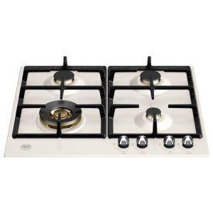 Bertazzoni 60cm Heritage Series Gas Hob with Wok - Ivory