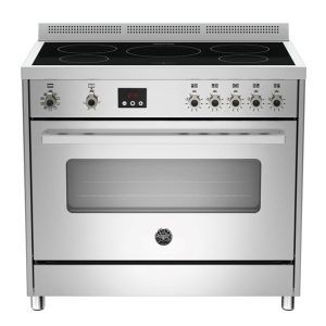 Bertazzoni 90cm Professional Series 5-Zone Induction Cooker - Stainless Steel