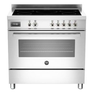 Bertazzoni 90cm Professional Series 5-Zone Induction Cooker - Stainless Steel