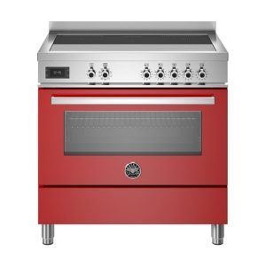 Bertazzoni 90cm Professional Series Induction Cooker - Red