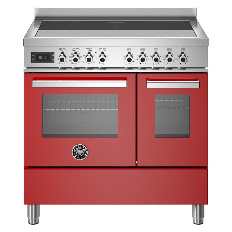 Bertazzoni 90cm Professional Series Range Cooker - Red