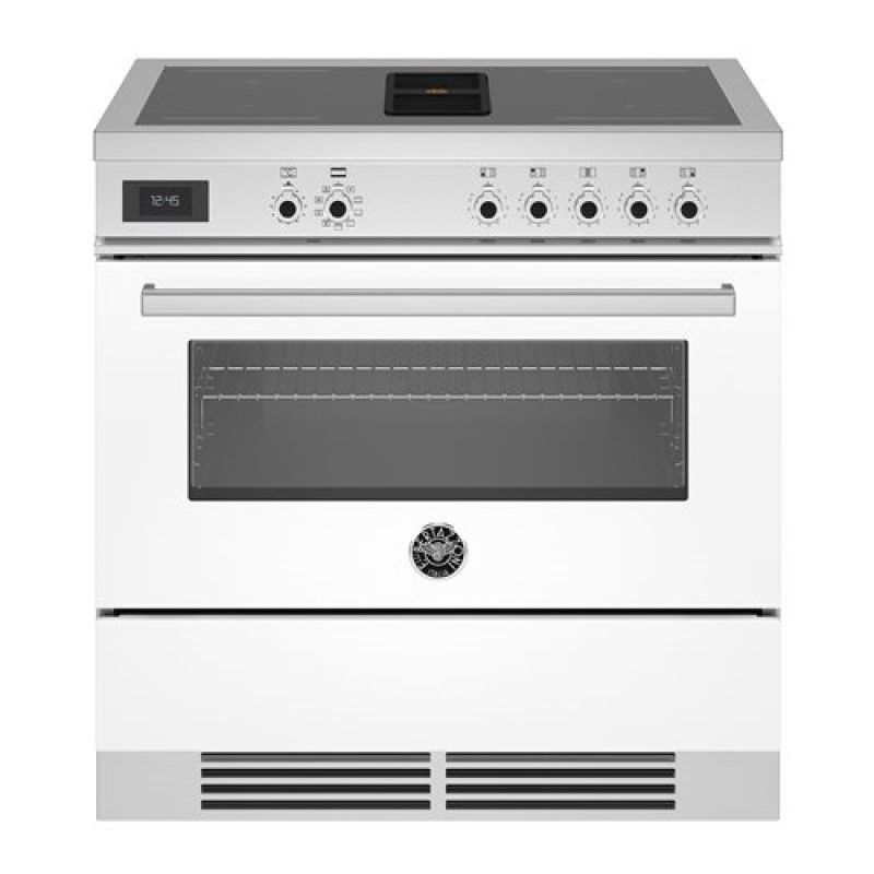 Bertazzoni 90cm Pro Series Air Tec Induction Downdraft Cooker - White