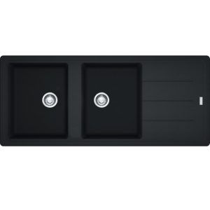 Franke Basis Double Bowl Sink - Onyx