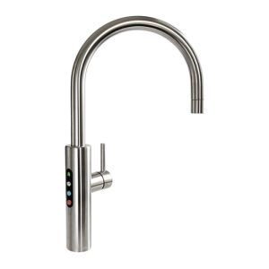 Billi B5000 Sparkling with Gooseneck Multifunction Mixer Tap - Brushed Chrome