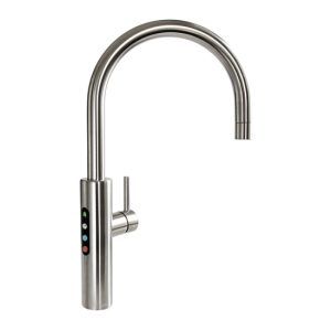 Billi Home BCS with Gooseneck Multifunction Mixer Tap - Brushed Chrome