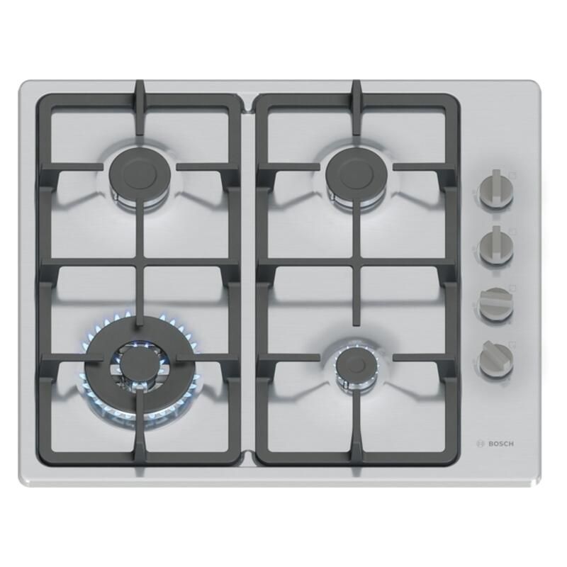 Bosch 60cm 4 Burner Gas Cooktop - Stainless Steel (Series 2)