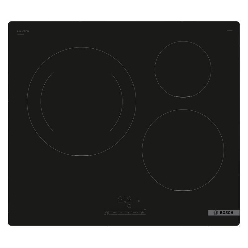 Bosch 60cm 3-Zone Induction Cooktop - Black (Series 4)