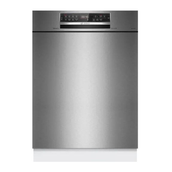 Bosch 15 Place Setting Built-Under Dishwasher - Brushed Stainless (Series 6)
