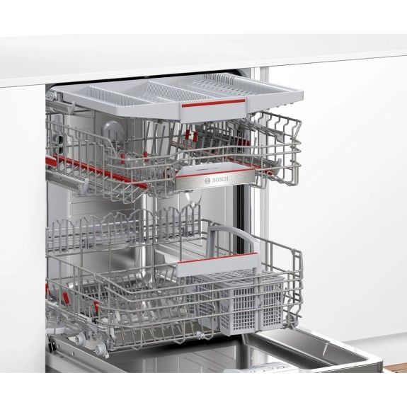 Bosch 15 Place Setting Built-Under Dishwasher - Brushed Stainless (Series 6) - Image 3