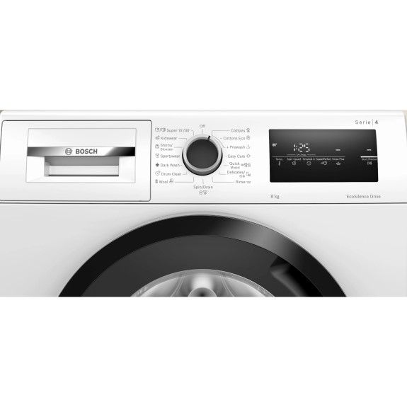Bosch 8kg Front Load Washer White WAN24124AU Whitfords Home Appliances