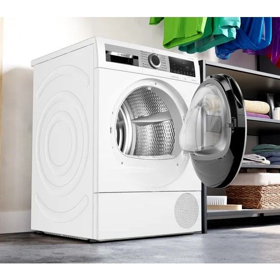 Bosch 8kg Heat Pump Condenser Dryer - White (Series 8) - Image 3
