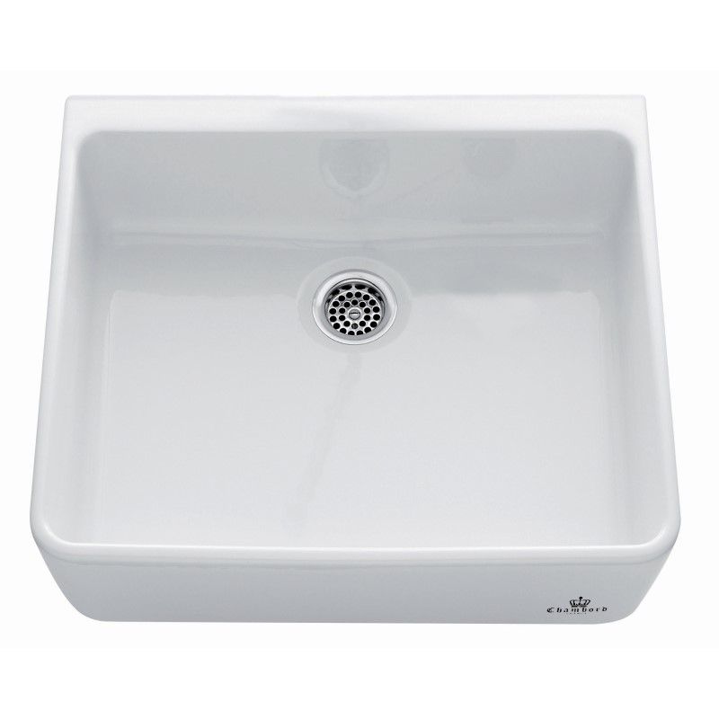 CHAMBORD Clotaire Single Bowl 595X500X200 White