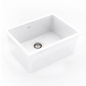 CHAMBORD Constance Iii Fireclay Sink 610X1460X255MM White