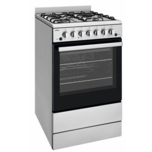 Chef 54cm Freestanding Gas Cooker - Stainless Steel