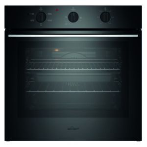 Chef 60cm 5 Function Oven with 10A Plug - Matte Black