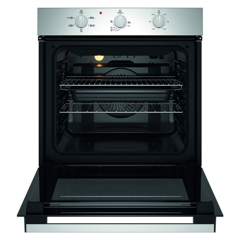Chef 60cm 5 Function Oven with 10A Plug - Stainless Steel - Image 2