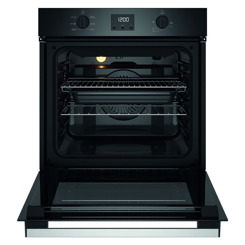 Chef 60cm 6 Function Oven with Airfry and 10A Plug - Matte Black - Image 2