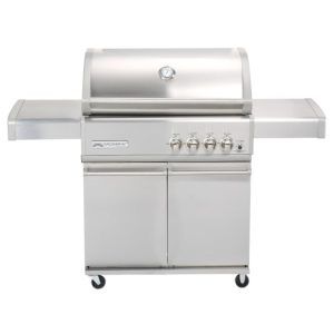 Crossray Infrared 4 Burners Trolley BBQ